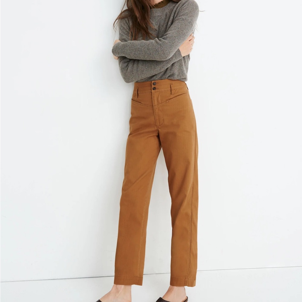 Madewell Brown Ankle Pants (size 26)